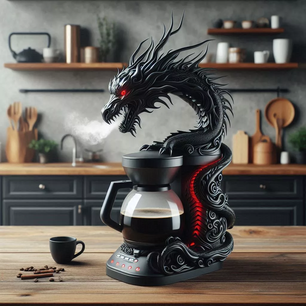 Dragon-Shaped-Coffee-Maker