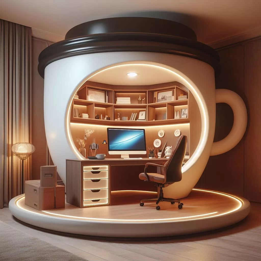 Coffee-Cup-Shaped-Working-Space