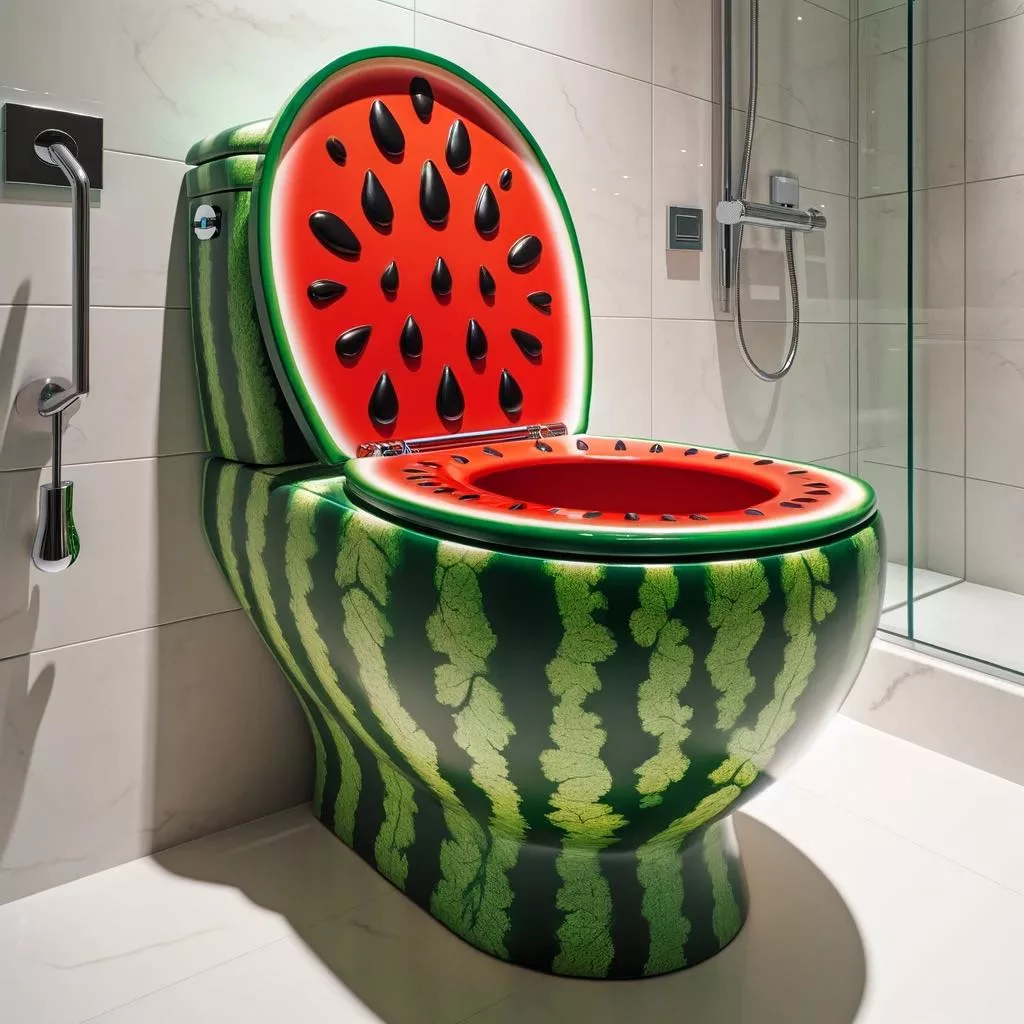 Fruit-shaped-Toilets