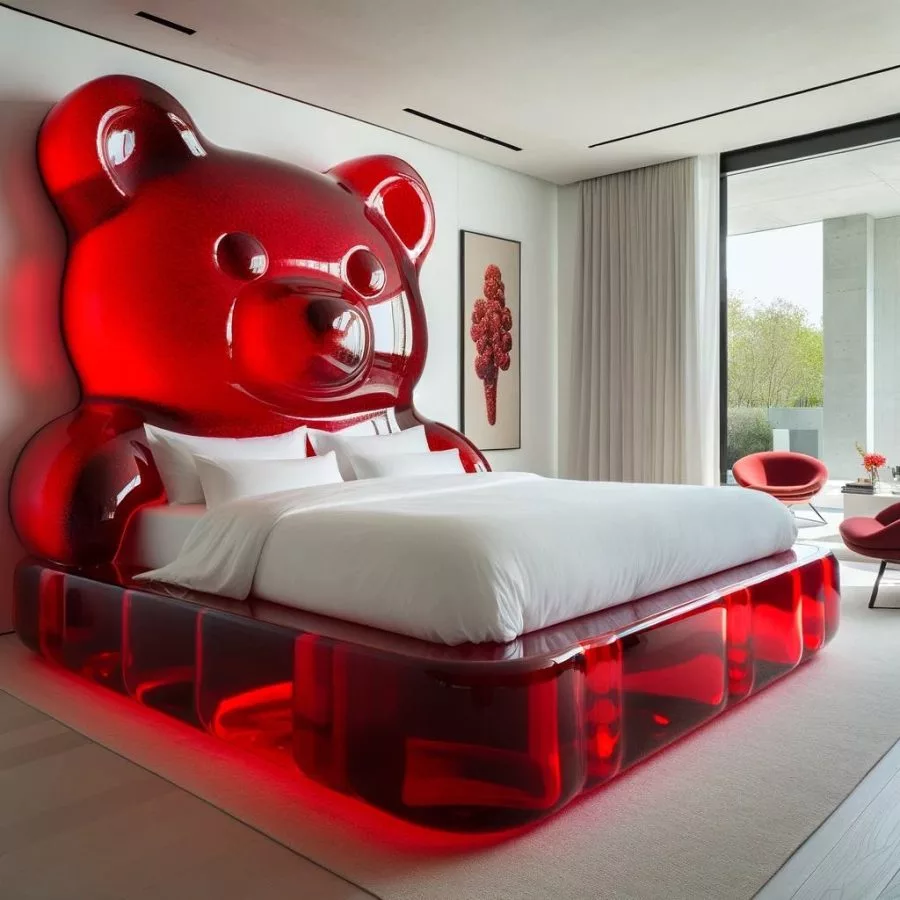 Gummy Bear Shape Bed