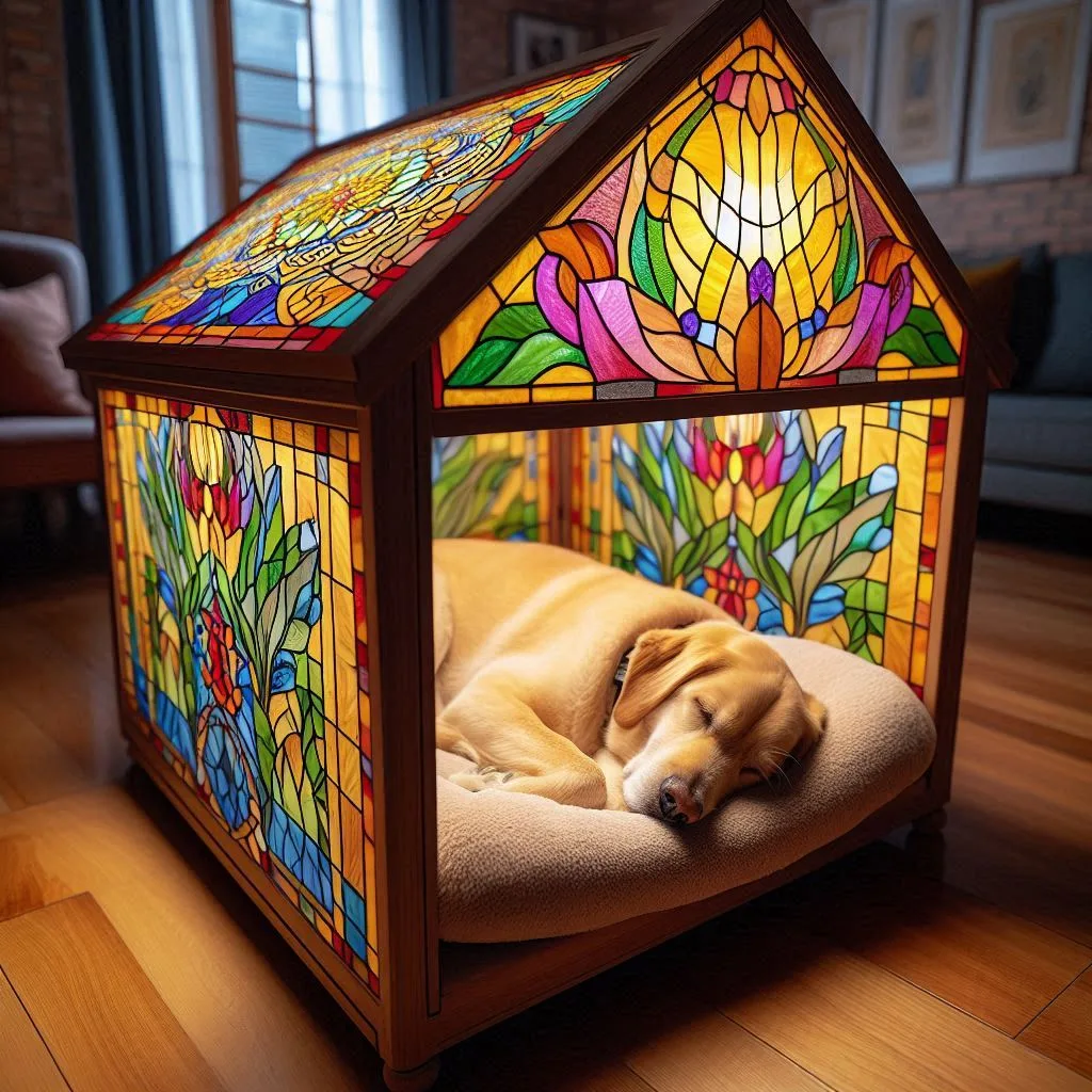 stained-glass-dog-bed