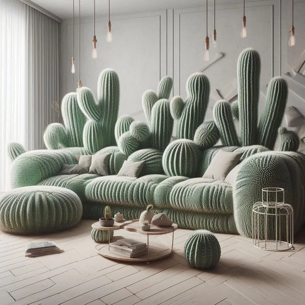 Cactus-Shaped-Sofa