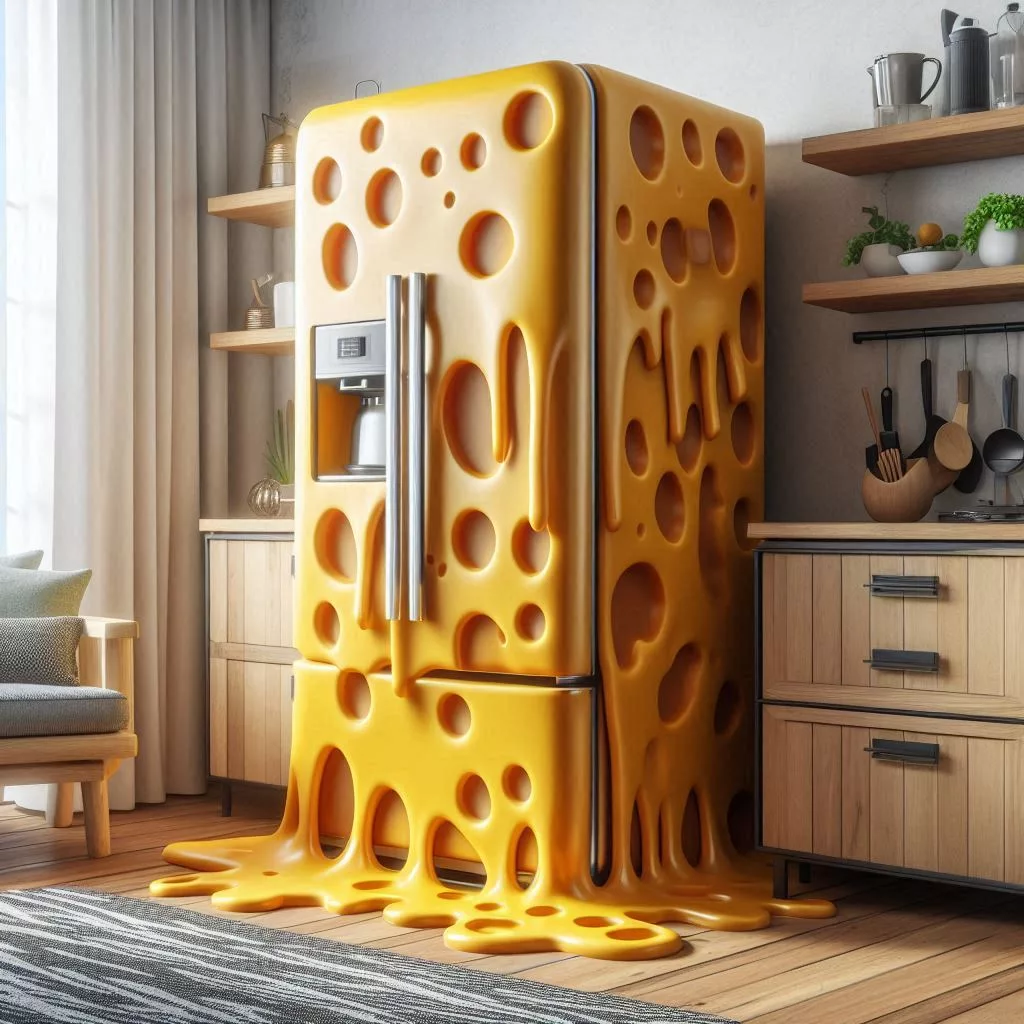 Cheese-Inspired-Refrigerator