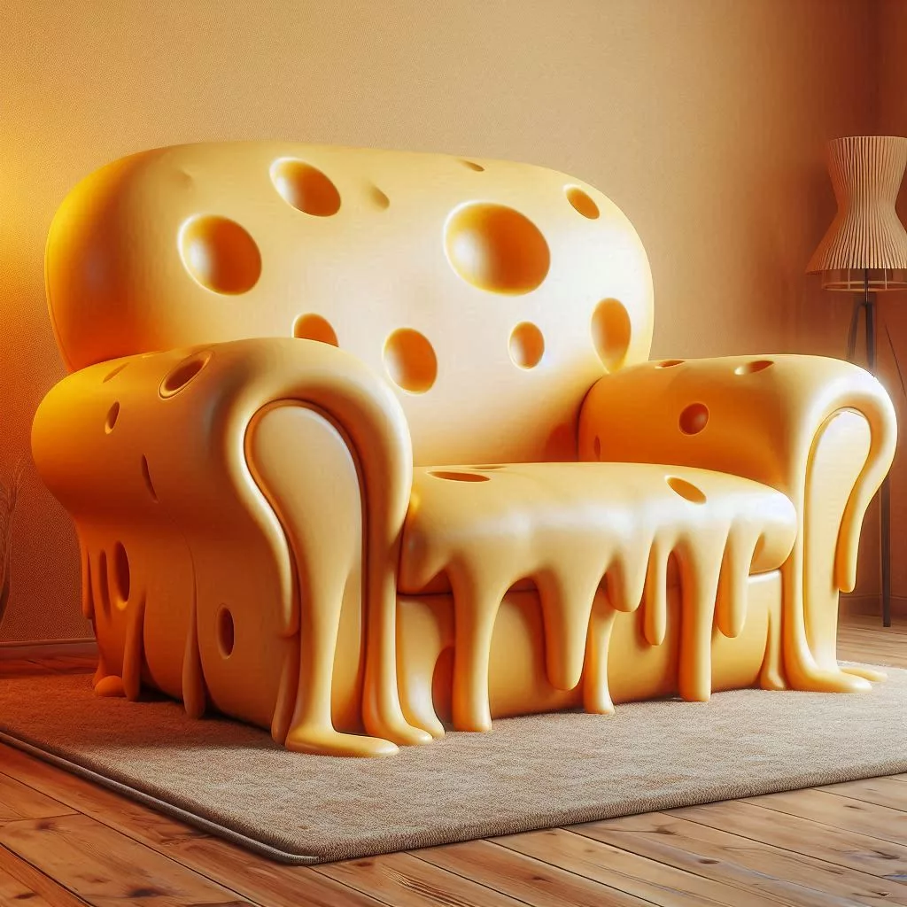 Cheese-Inspired-Sofa-Chair