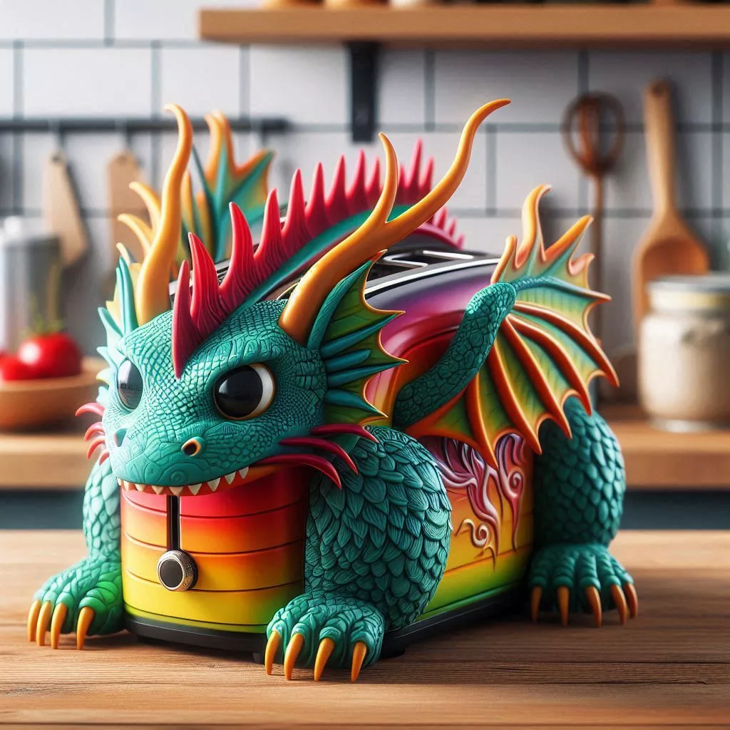 Dragon-Shaped-Toaster