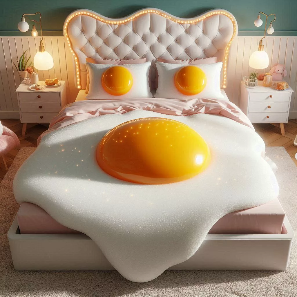 Fried-Egg-Shaped-Bed