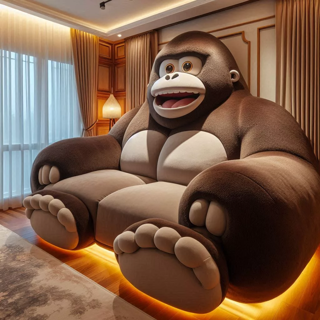 Gorilla-Shaped-Sofa