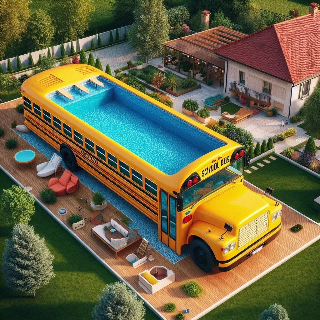 School-Bus-Shaped-Pool