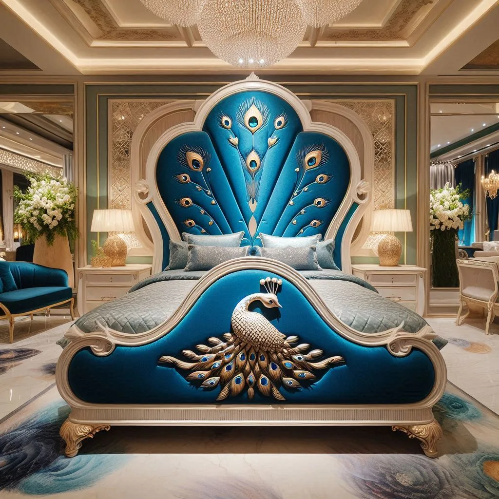 peacock-shape-bed